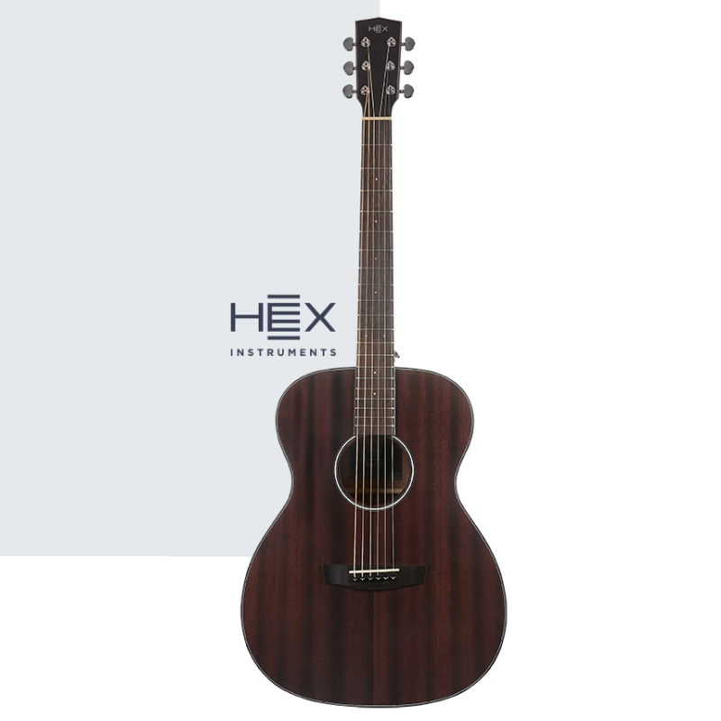 [HEX] 헥스 HIVE F120 올 사펠리 목재 입문용 기타 