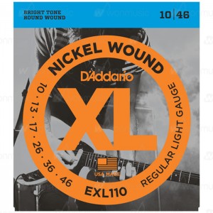 [D'Addario] ٴٸ ϷƮ Ÿ Nikel Wound Regular Light 10-46 - EXL110